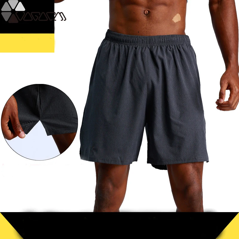 

Fitness Shorts Men Running Quick Dry Workout Bodybuilding Gym Spandex Shorts Sports Jogging 2019 Pocket Tennis Training Shorts