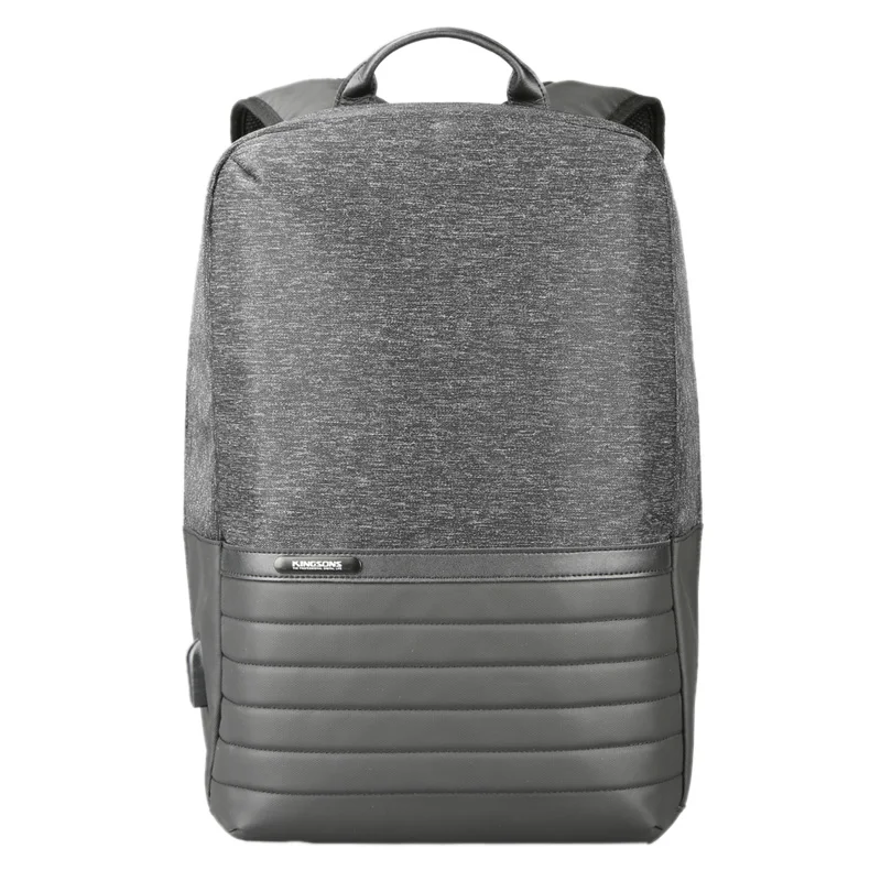 

Kingsons 15 inch Laptop Backpack USB Charging Anti Theft Backpacks Men Travel Backpack Waterproof School Bag Men backpack