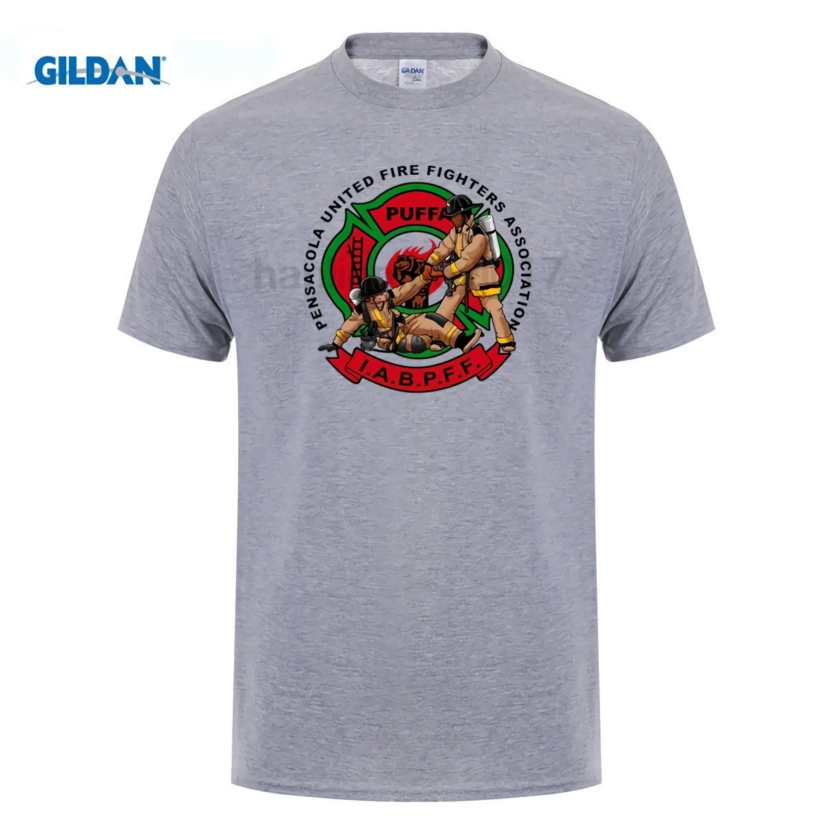 

GILDAN men t-shirt funny Evolution Of A Fireman Gift Firefighter T Shirt T-Shirt Summer Style Short Sleeve