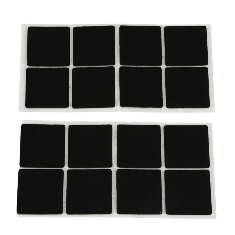 Furniture Feet Antiskid Protection Pads Felt Floor Protector 16 Pcs
