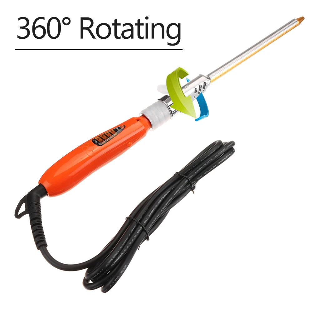 

Deep Electric Hair Curler 9mm Professional Rotating Electric Hair Salon Curler Tool Ceramic Curling Iron Wand