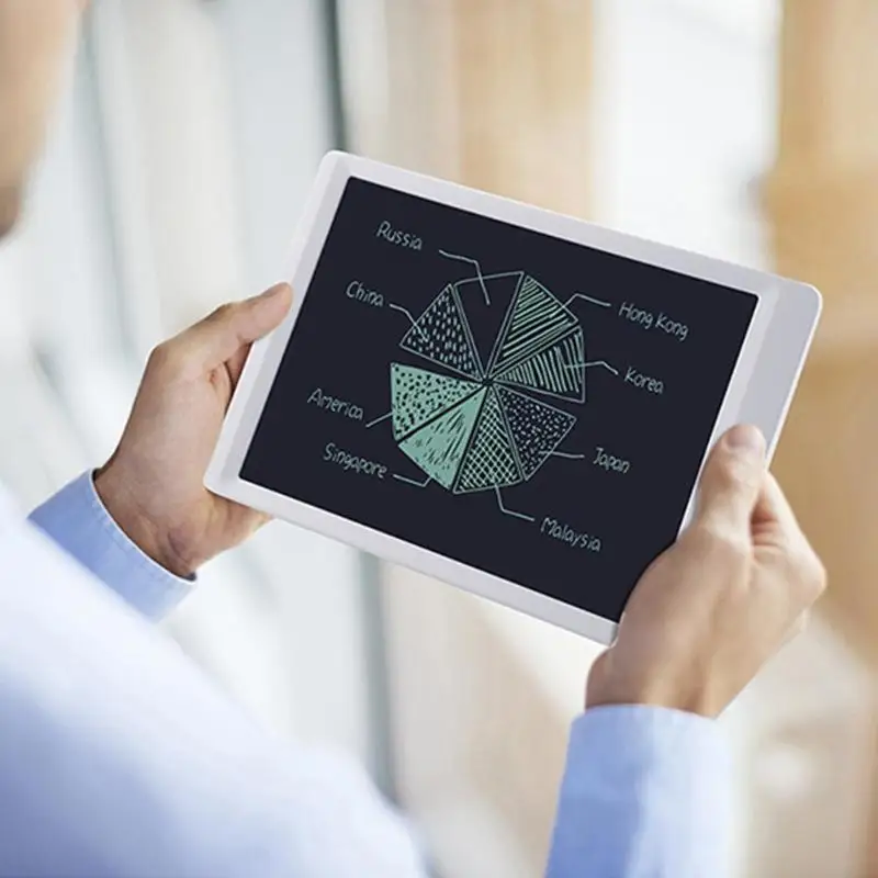 Портативный 10-дюймовый ЖК электронный планшет для письма цифровой блокнот для рисования