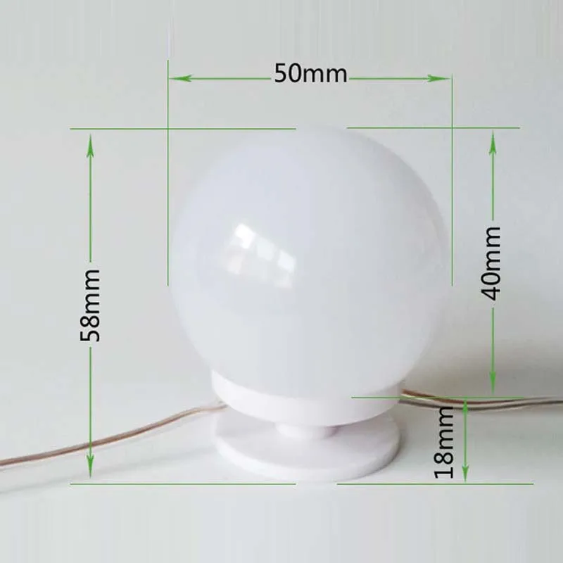 مرآة لوضع مساحيق التجميل أضواء المصابيح الحديثة الحمام أدى مرآة ضوء مصابيح الحائط الغرور الحمام ضوء Led مرآة ضوء الجدار Lampada