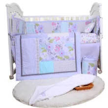 Конкурентоспособная цена набор постельных принадлежностей для малышей детская кроватка