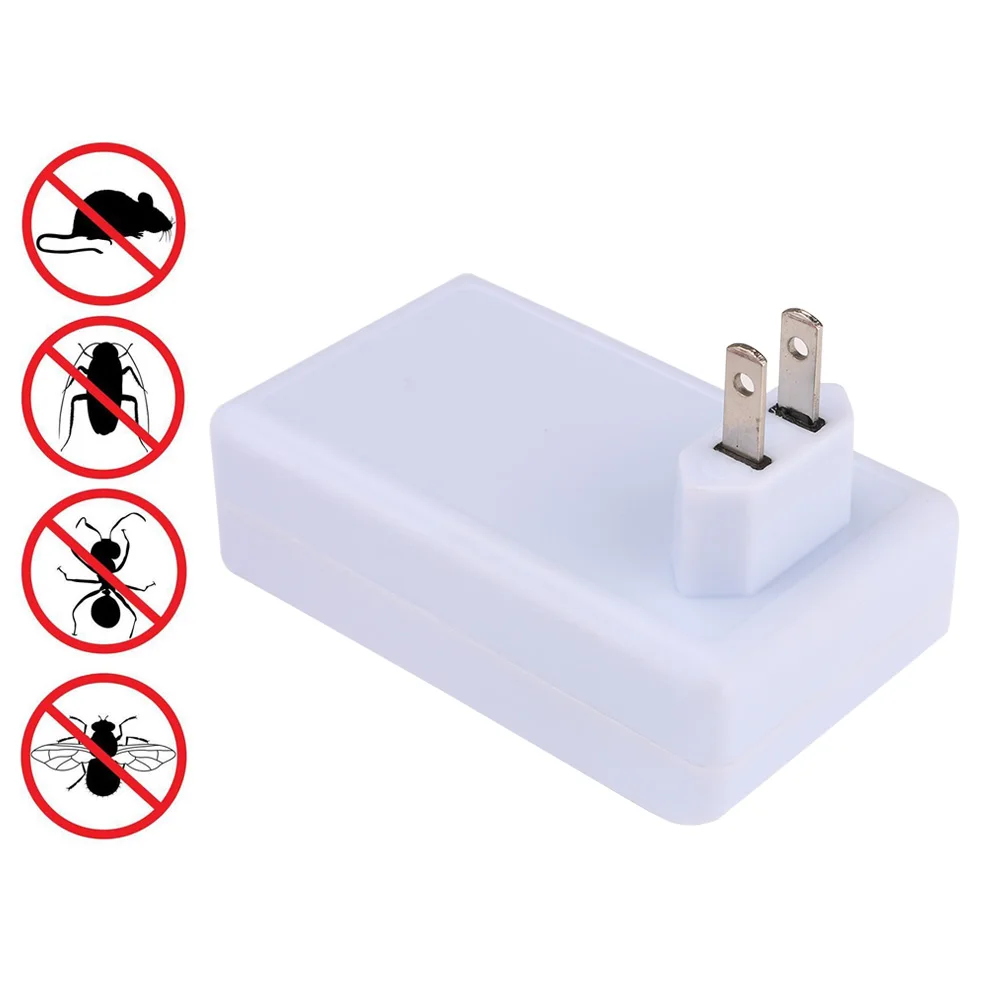 Electronic Ultrasonic Pest Reject Mouse Rodent Repeller Insect Killer Cockroach Repellent Pest Control Anti Mosquito EU US Plug Electronic Ultrasonic Pest Reject Mouse Rodent Repeller Insect Killer Cockroach Repellent Pest Control Anti Mosquito EU US Plug