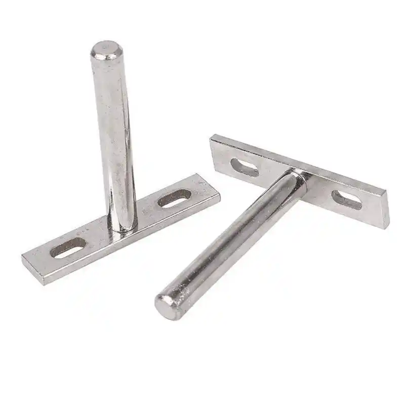 Cold Rolled Steel Silver Shelf Support Bracket Floating Mounted Wall Shelf Tool