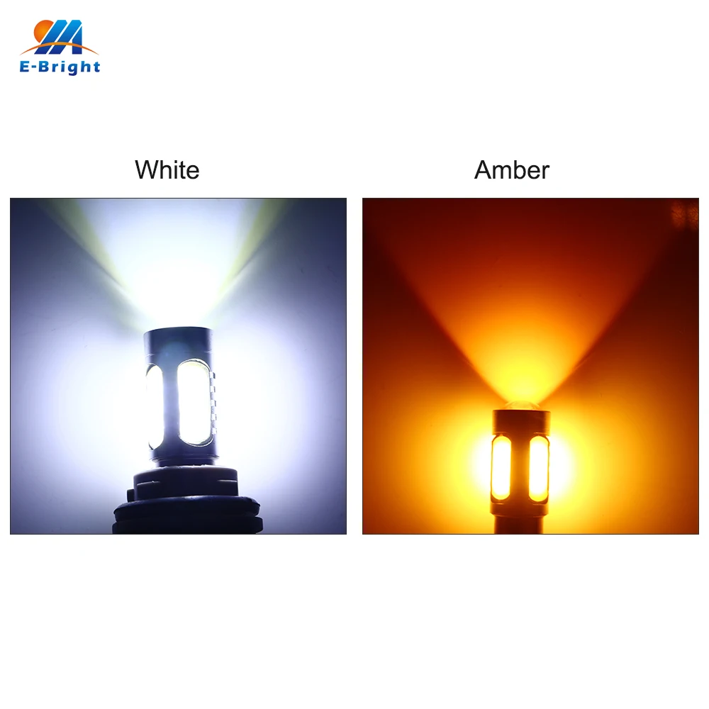 YM E Bright 2 шт. T20 7443 7444NA W21/5 Вт COB 7 5 12 в 24 В Светодиодные Автомобильные Лампы