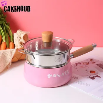 

CAKEHOUD Aluminum Alloy Non-stick Milk Pot Baby Food Supplement Pot Multi-function Household Health Cooking Noodle Milk Soup Pot
