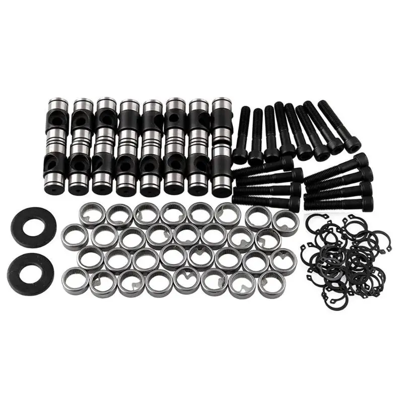 

LS Aluminium Engine Rocker Arm Trunnion Kit with Big Clips for LS1 LS3 LS7 5.3L 6.0L 6.2L Engine Rocker Arm Trunnion Kit