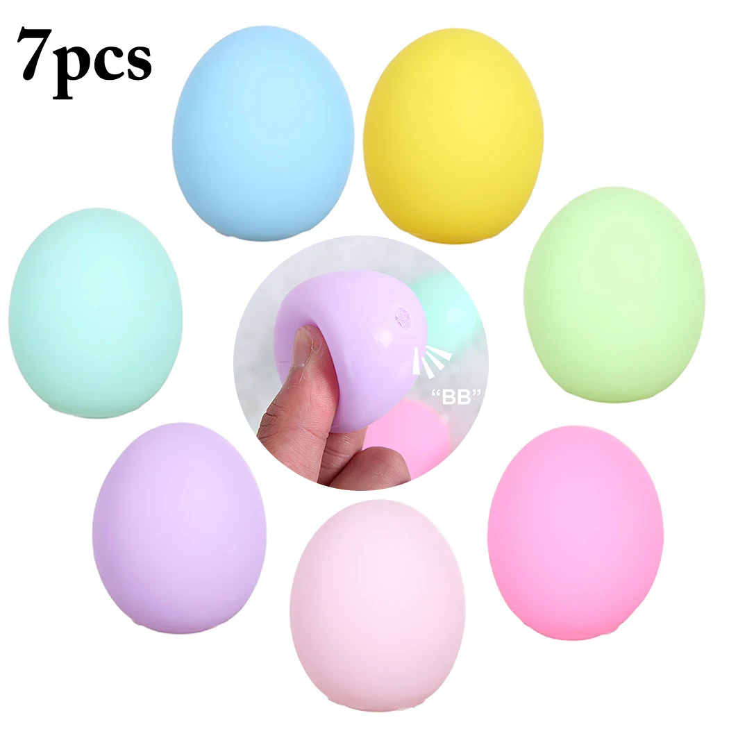 

Bath Toy Set Realistic Funny Squeak Egg Toy Bathtub Toy Pretend Play Toy for Kids