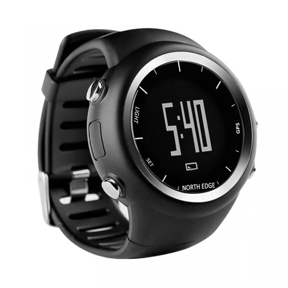

2018 NORTH EDGE X-TREK GPS Watch Digital Hour Meter Smart Wristwatch Pace Speed Calorie Measuring Watch Waterproof Running Watch