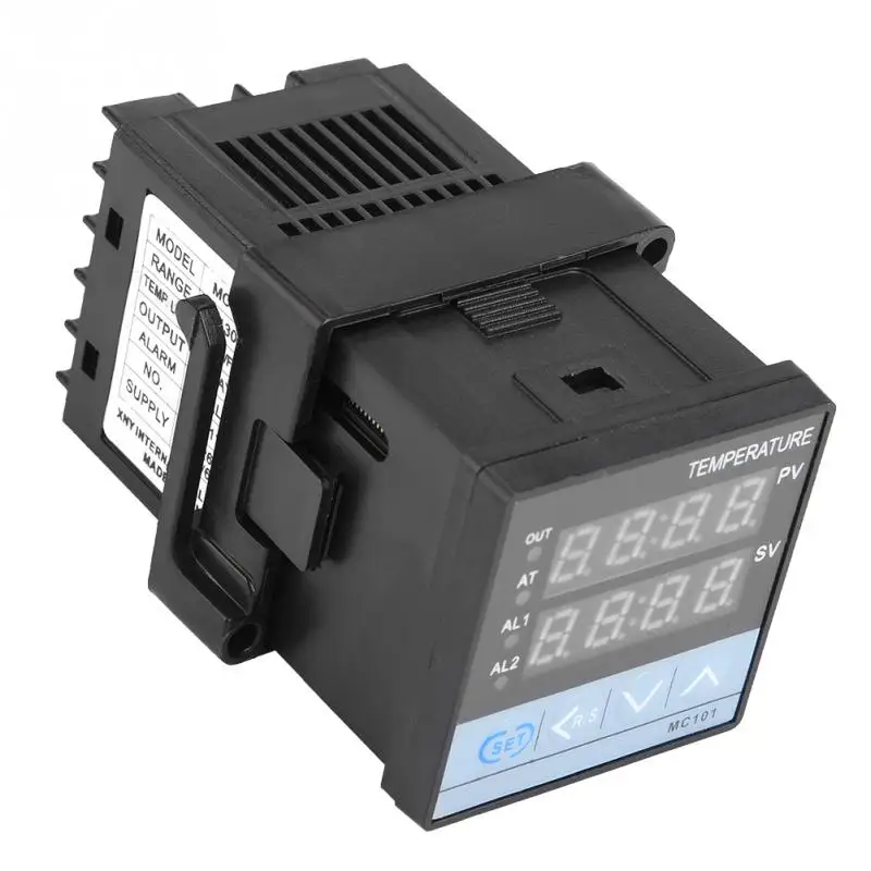 Digital Temperature Controller,Relay SSR Output Temperature Controller Universal Thermostat Instrument MC101 Digital PID Temperature Controller Relay SSR Output Digital Temperature Controller,Relay SSR Output Temperature Controller Universal Thermostat Instrument MC101 Digital PID Temperature Controller Relay SSR Output