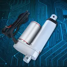 Electric Stroke Linear Actuator 30mm Stroke High Duty 24V 750N Straight Line Electric Linear Actuator electric motor dc united states 91mce1 p1a linear stroke switch
