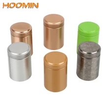 HOOMIN портативный мини чай Caddy сплав кунг-фу чай запечатанные банки печать чайная коробка банки многофункциональная сушеная фруктовая коллекция чайная посуда