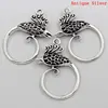 Encantadores colgantes Charm Phenix Animal Color plata 3,7x2,4 cm,10 Uds (B23596) ► Foto 3/3