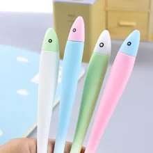 Креативный гибкий клей карамельного цвета рыбий гель черная ручка для офиса студентов канцелярский призовой