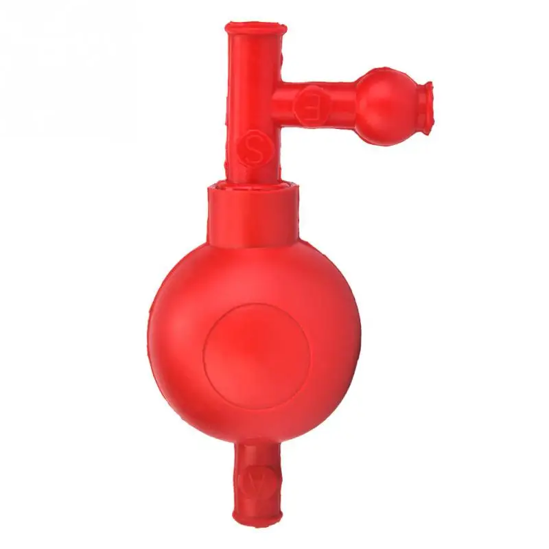 Лабораторная резиновая всасывающая лампа безопасного давления количественный пипетка наполнитель с 3 клапанов красный/зеленый профессиональный