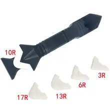 5 шт./компл. герметик Мастерок Профессиональный силиконовая отделочные материалы ящик для инструментов Силикона Шпатель скребок для герметика герметик скребок