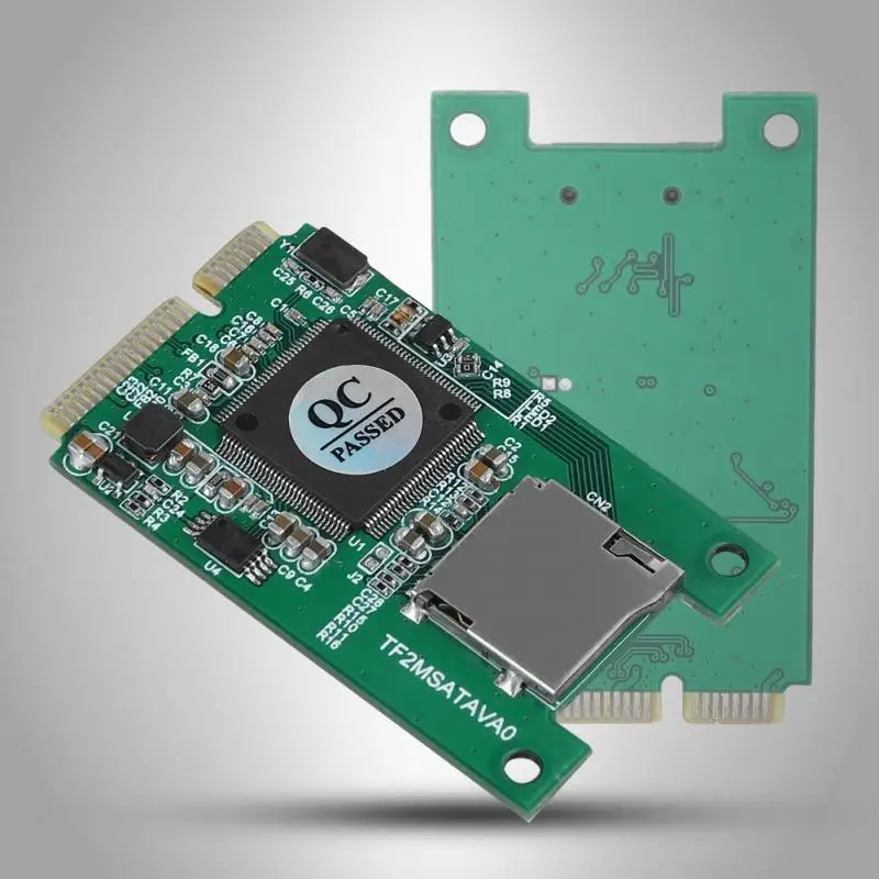 Micro SD TF карта для Mini PCI-E mSATA SSD адаптер конвертер ПК | Компьютеры и офис