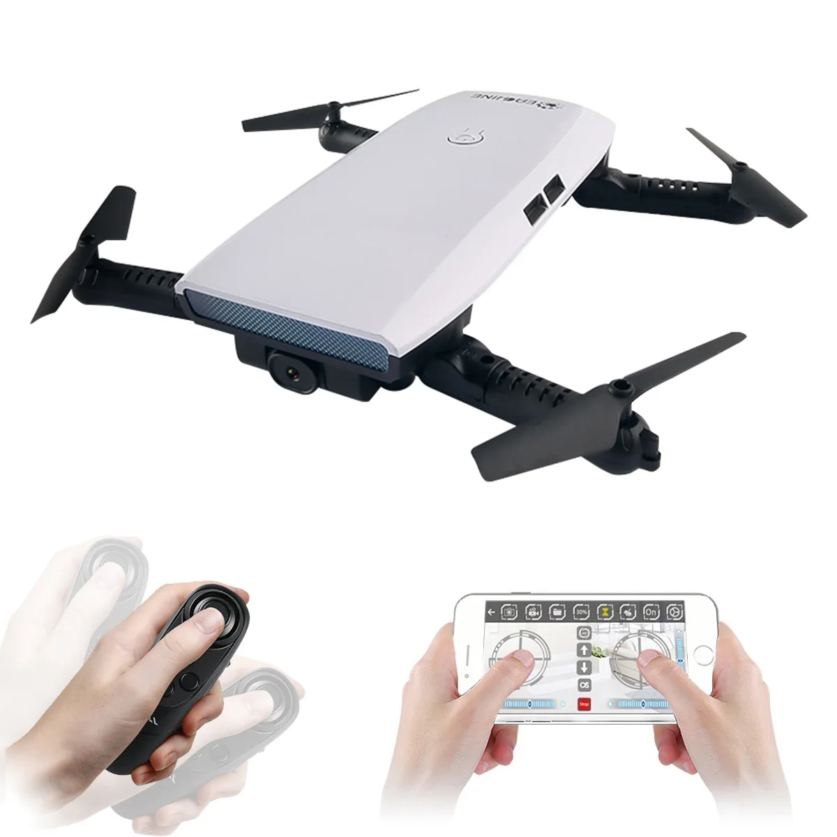 

Selfie Camera Drone RC Airplanes Eachine E56 720P WIFI FPV Selfie Drone With Gravity Sensor Mode Altitude Hold RC Quadcopter RTF