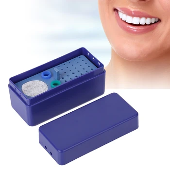 

38 Holes Dental Disinfection Box Autoclave Sterilizer Root Canal File Oral Care Tools