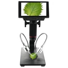 ЕС Plug 5 дюймов экран 1080P цифровой микроскоп HDMI для ремонт печатных плат пайки инструмент Adsm302