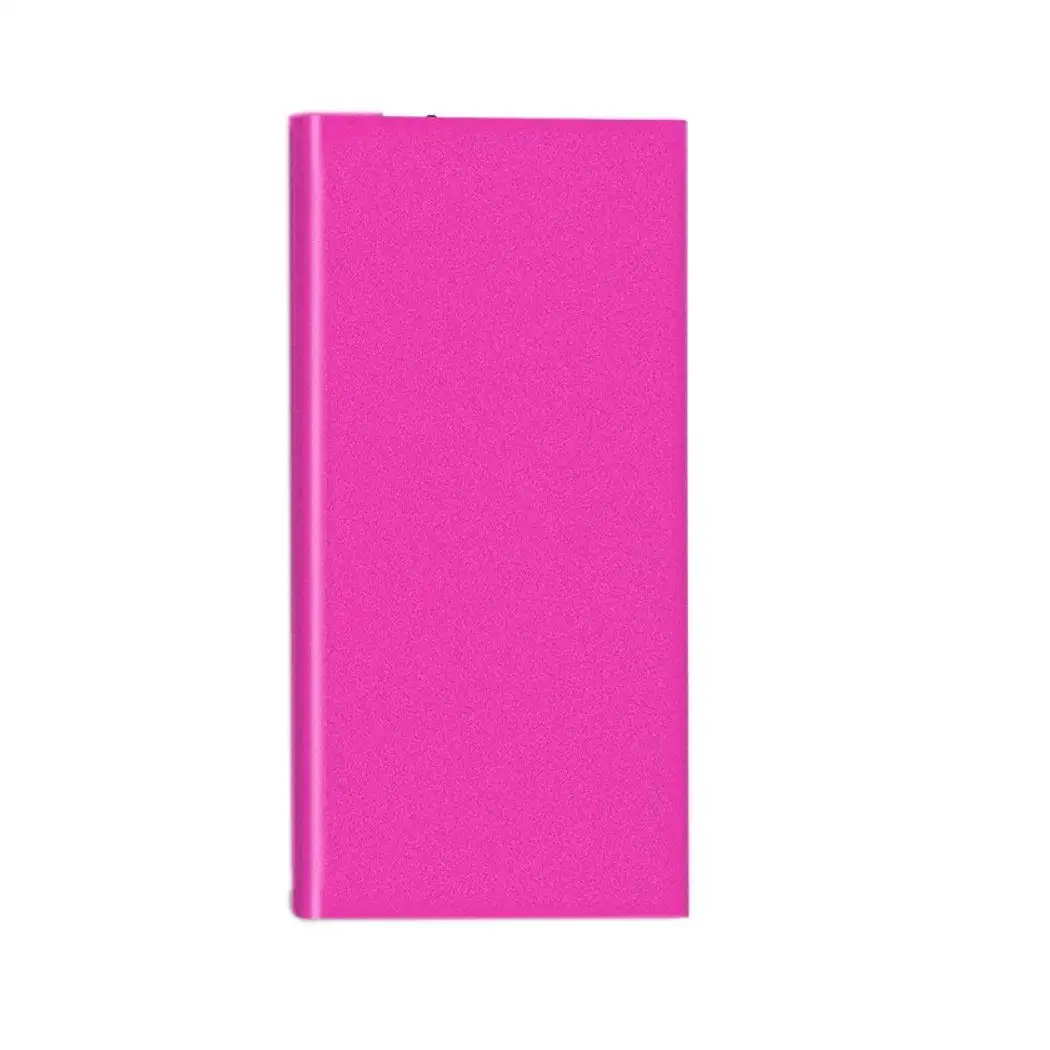 

8000 Mah Portable Power Bank case Rectangle Lightweight Emergency 2A, 1A General USB mAh Power Charger 2