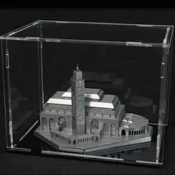 Картина Королевство 3D металлический пазл-мечеть, серебро