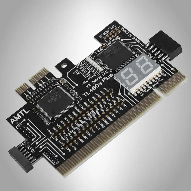Материнская плата PCI/PCIE/Mini PCIE/LPC PC анализатор диагностическая карта для