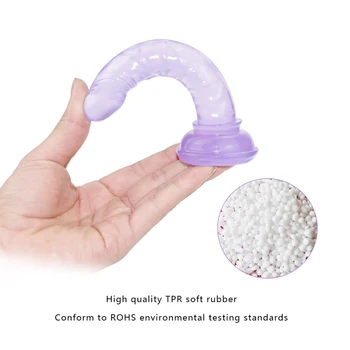 DOMI Penis for Women, Vibrator Vagina, Condoms Sex Shop Adult Toys Realistic Dildo Anal Magic Wand Sex Toy 4