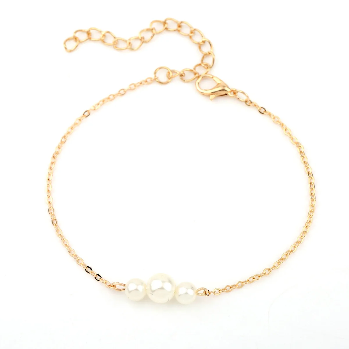 

2018 Jingyang women jewelry bracelet Sweet Pearl pulseira feminina gold bracelets for women gold bracelet