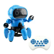 LEORY USB Интеллектуальный радиоуправляемый робот программируемый жесты следования авои танец Синг танец RC умный робот игрушка модернизированная