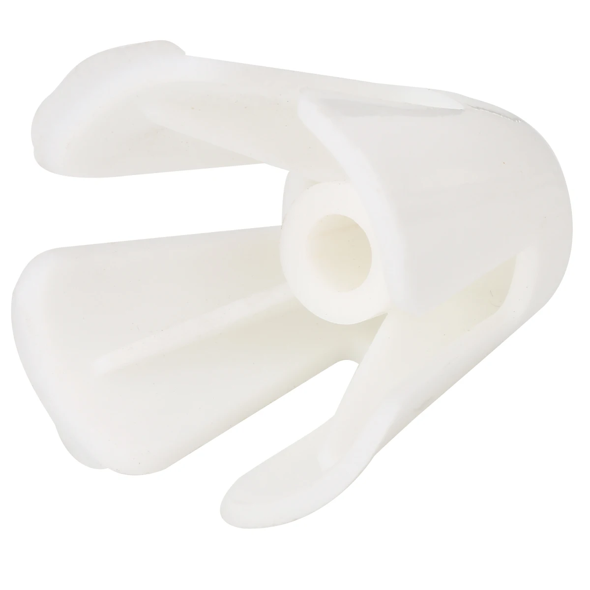 4pcs White Plastic Thread Spool Cone Holder Durable Sewing Accessories