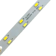 CLAITE AC165-250V 24 Вт SMD5730 светодиодный жесткий светильник с драйвером мощности чистый белый+ теплый белый высокой яркости