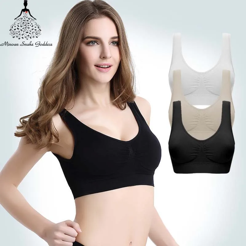 Women Bras Push Up Bra Plus Size 2XL 3XL 4XL Wireless Active Bra Brassiere Sexy Seamless Underwear Women Unlined Bralette Skin  