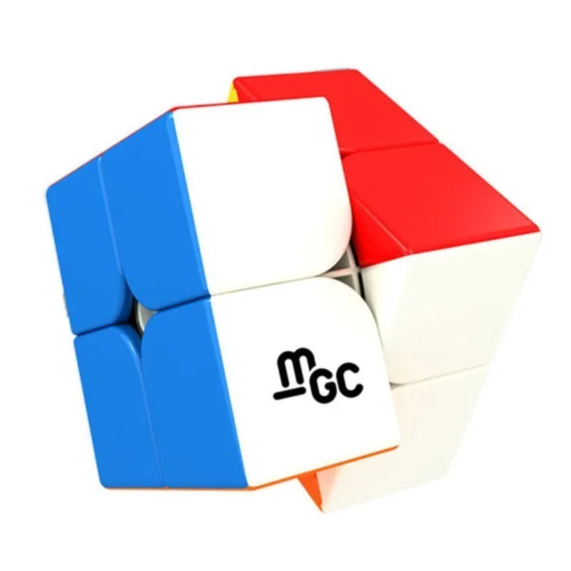 

YJ MGC 2x2 Magnetic Fidget Cube 2x2x2 Speed Magic Cube Puzzle Game Cubo Magico 2*2 Neo Cube By Magnets Boy Toys For Children