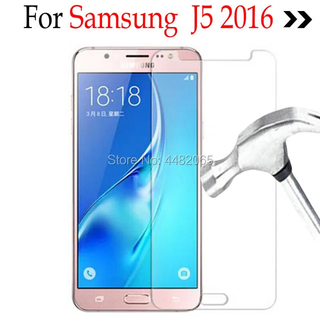 2 шт для samsung Galaxy J5 2016 Закаленное стекло Защитная пленка экрана J510H J510M J510F |