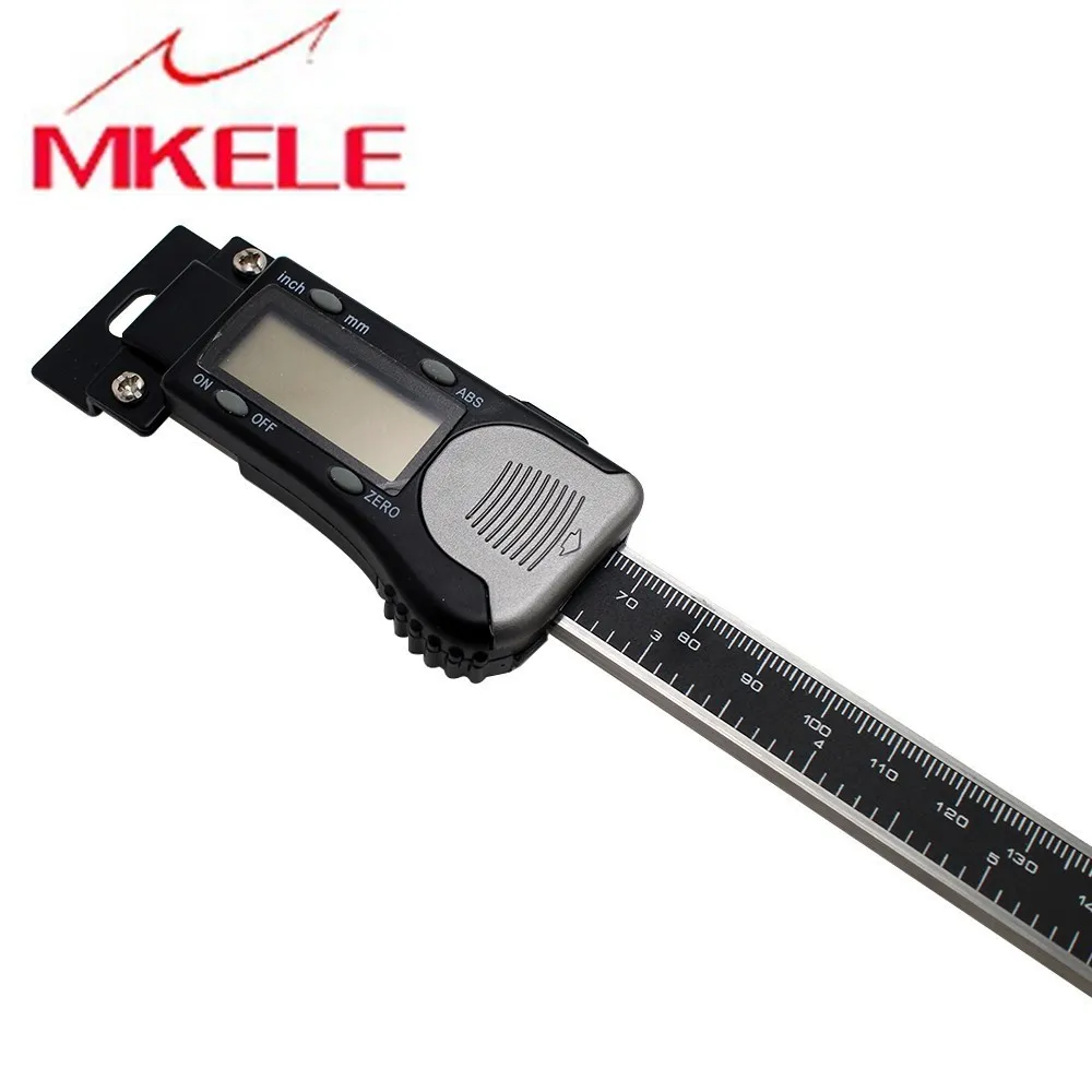 

0-200mm Digital Scale Horizontal Stainless high Accuracy Steel Horizontal Linear Scale LCD Display Caliper Scale