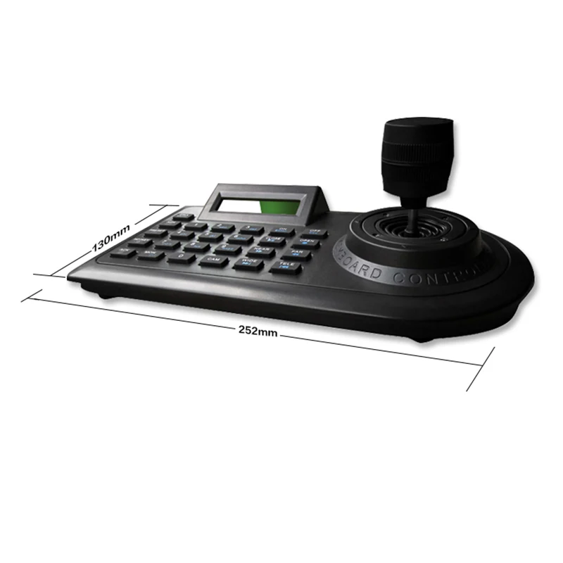  Axis Ptz Joystick Ptz Controller Keyboard Rs485 Pelco-D/P With Lcd Display For Analog Security Cctv - 32975285896