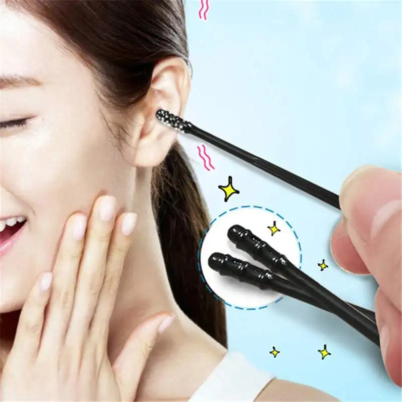 

One Time Sticky Ear Wax Picker Cleaning Stick Remover Disposable Earpick Ear Care For Adults Children Tools