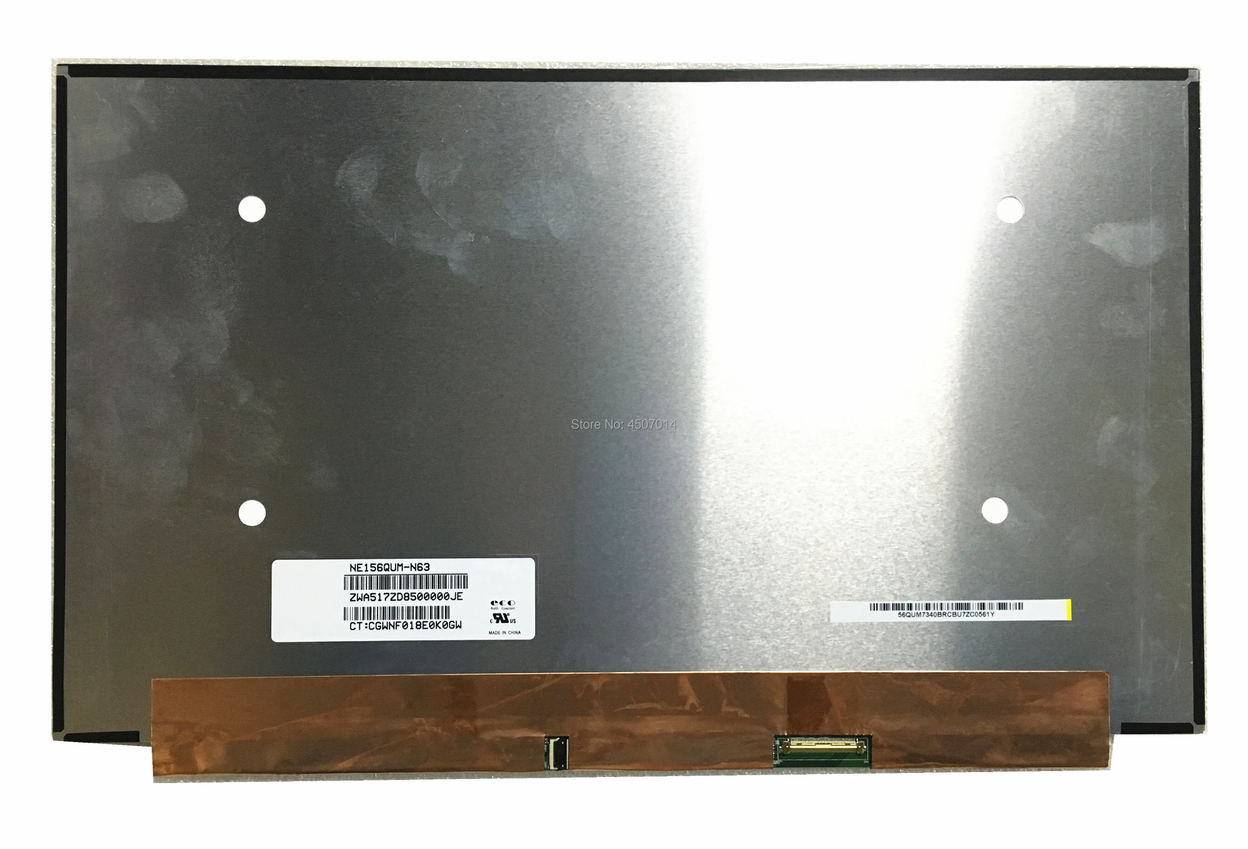 Free Shipping 15 6 inch NE156QUM N63 NE156QUM N63 Laptop Lcd Screen 3840 2160 EDP 40