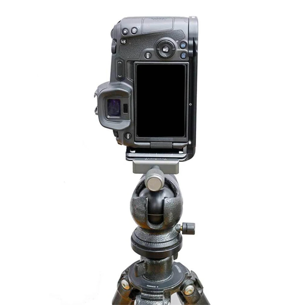Быстросъемный l-образный держатель для штатива с рукояткой для камеры Canon Eos R для Benro Arca Swiss Штативная головка