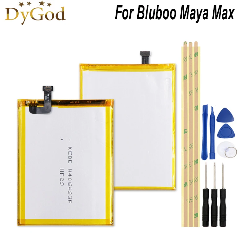

DyGod 4200mAh For Bluboo Maya Max Phone Backup Battery for Bluboo Maya Max High Quality mobile phone Battery+Tools
