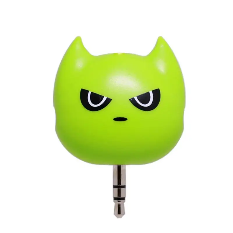 

1 Male To 3 Female 3.5mm Earphone Data Line Cute Bear Bird Converter Line For Audio Music Share Cable Splitter Adapter