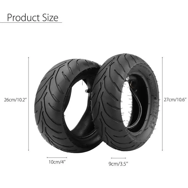 Шины для мотоциклов Передние Задние шины+ внутренняя трубка 110/50/6,5 90/65/6,5 для 47cc 49cc мини карманный велосипед Прочный Толстый колеса