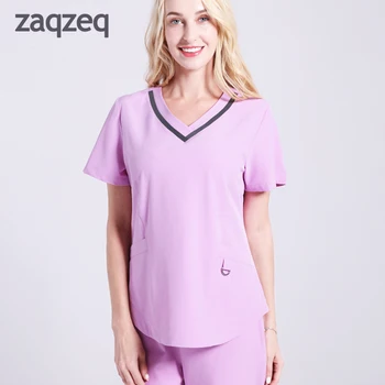 

Meidcal Scrub Sets Hospital Surgical Clothing Doctors Nurse Isolation Uniforms Lab Gowns