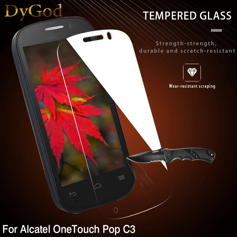 Закаленное стекло для Alcatel OneTouch Go Play Pop star Передняя Защитная пленка экрана C3