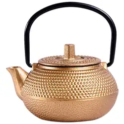 Мини японский стиль литой железный чай чайник Tetsubin небольшой чай горшок 50 мл, легко носить с собой