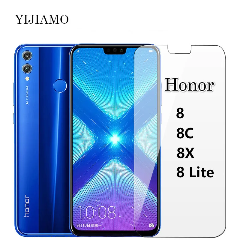 Стекло для Huawei Honor 8x 8c 8 X Lite защитная пленка экрана 8X 8C защитное закаленное стекло