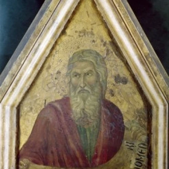 Prophet Isaiah by Ugolino di Nerio около 1317-27 XIV century Poster Print (18x24) | Дом и сад